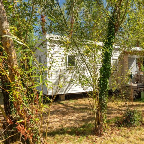 Mobilhome 6 personas - Confort | 2 Dormitorios | 4/6 Camas | Pequeña Terraza | 1 Baño | Aire Acondicionado