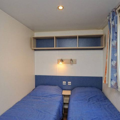 Mobilhome 4 personas - Clásica | 2 hab. | 4 personas | Terraza elevada | 1 baño
