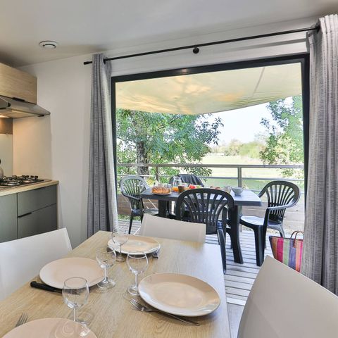 Chalet 4 persons - Chalet | Comfort | 2 Bedrooms | 4 Pers | Single terrace | 1 bathroom | Air conditioning