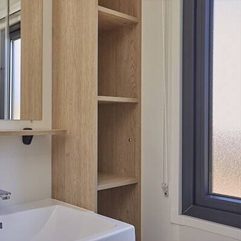 Chalet 6 personen - Chalet | Comfort | 3 Slaapkamers | 4/6 Pers. | Terras Single | 1 Badkamer | Air-con.