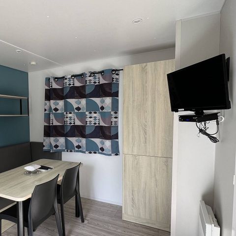 MOBILHOME 6 personas - Confort | 3 Dormitorios | 6 Pers | Terraza elevada | TV