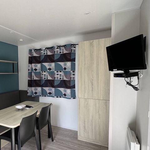 MOBILHOME 6 personnes - Comfort | 3 Ch. | 6 Pers. | Terrasse surélevée | TV
