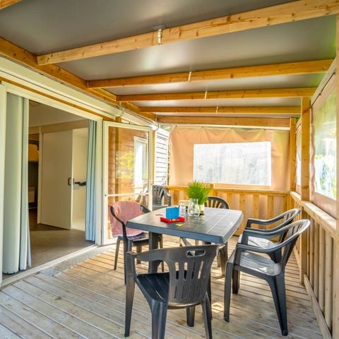 BUNGALOW 4 personnes - Mobil-home PMR Confort 2 Chambres 4 Personnes