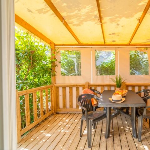 BUNGALOW 2 personnes - Mobil-home mitoyen Standard 1 Chambre 2 Personnes