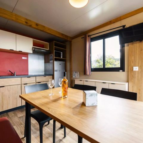 CASA MOBILE 5 persone - Cottage o 3 camere 5 persone Aria condizionata + TV