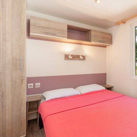 MOBILHOME 6 personas - Confort | 3 Dormitorios | 6 Pers | Terraza elevada | 1 Baño | Aire acondicionado
