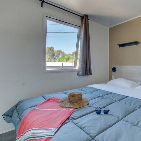 CASA MOBILE 6 persone - Premium | 3 Camere da letto | 6 Posti letto | Terrazza lounge | 1 Bagno | Aria condizionata | Televisione