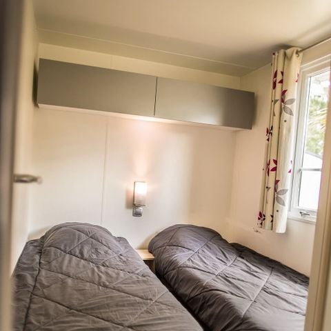 MOBILHOME 7 personnes - CONFORT PLUS - 3 chambres avec climatisation +TV + 2 SDB