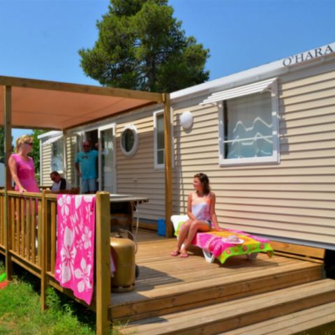 CASA MOBILE 7 persone - CONFORT PLUS - 3 camere da letto con aria condizionata + TV + 2 bagni