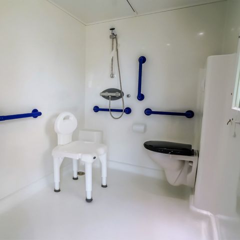 Mobile home 6 persons - COMFORT adapted for people with reduced mobility - 2 bedrooms with air conditioning + TV