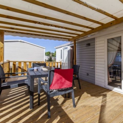 MOBILHOME 5 personnes - CONFORT - 2 chambres avec climatisation + TV