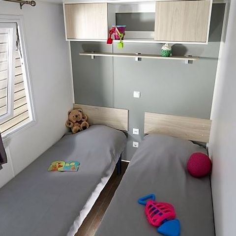 Mobile home 4 persons - CLASSIQUE - 2 bedrooms with air conditioning
