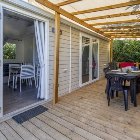 MOBILHOME 4 personnes - CLASSIQUE - 2 chambres avec climatisation 