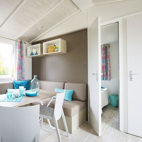 Mobile home 7 persons - COMFORT - 3 bedrooms with air conditioning + TV