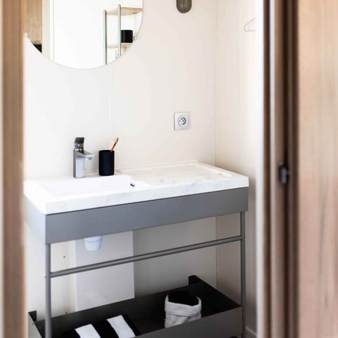 Mobilheim 7 Personen - PREMIUM - 3 Schlafzimmer mit Klimaanlage +TV+ Gas Plancha + 2 Badezimmer - 2025