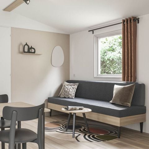 Mobilheim 5 Personen - CONFORT - 2 Schlafzimmer mit Klimaanlage + TV - 2025