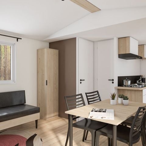 CASA MOBILE 5 persone - COMFORT - 2 camere da letto con aria condizionata + TV - 2025