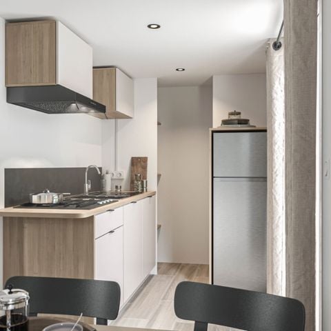 MOBILE HOME 5 people - COMFORT - 2 bedrooms with air conditioning + TV - 2025