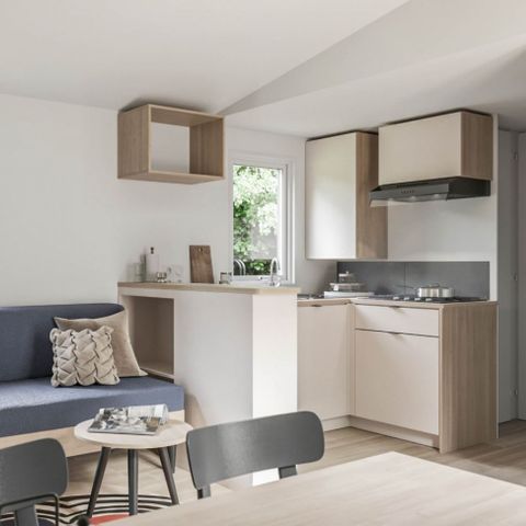 Mobile home 8 persons - PREMIUM - 3 bedrooms with air conditioning +TV+ Gas hob + 2 bathrooms - 2026