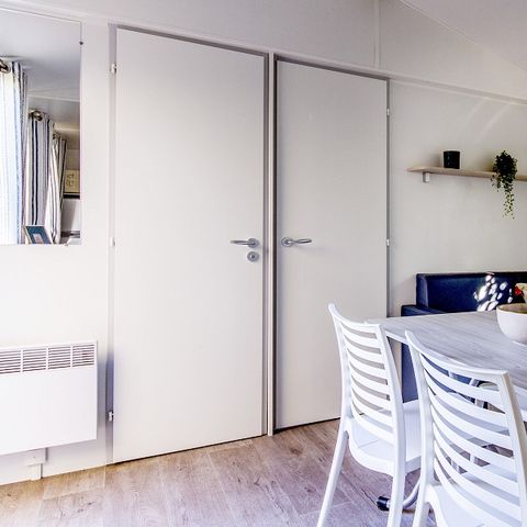 Mobile home 4 persons - CLASSIQUE - 2 bedrooms with air conditioning