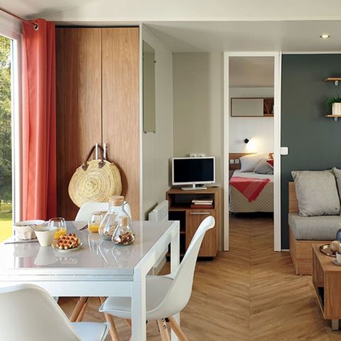 Stacaravan 6 personen - Excellence 2 slaapkamers (6 personen)