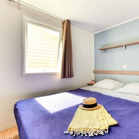 Mobilheim 6 personen - Pyrenäen 3 Zimmer 4/6 Personen Klimatisiert + TV