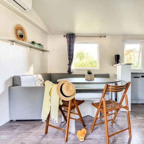 MOBILE HOME 10 people - Family 5 Rooms 8/10 Persons Air conditioned + TV