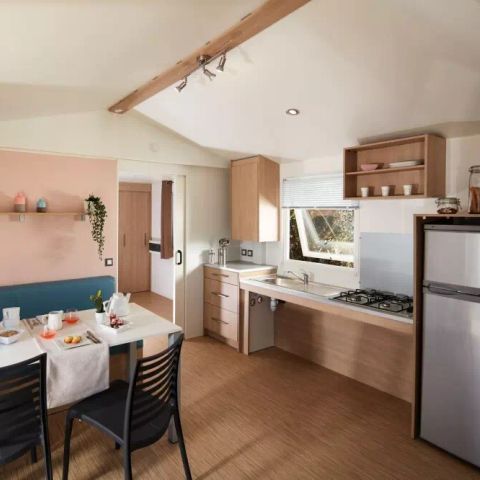 CASA MOBILE 4 persone - Casa mobile PMR 3 Camere 4 Persone Aria condizionata + TV