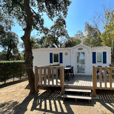 Stacaravan 6 personen - IRM voor 4/6 personen (2 slaapkamers) zonder airconditioning