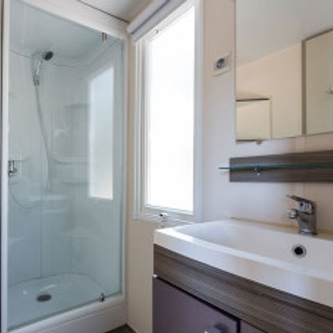 Stacaravan 6 personen - IRM voor 4/6 personen (2 slaapkamers) zonder airconditioning