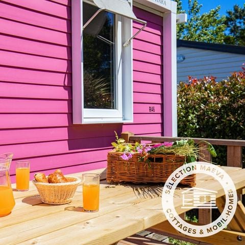 Mobile home 6 persons - Comfort 4 Rooms Air-conditioned + TV