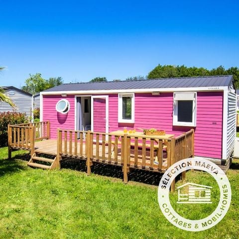 Mobile home 6 persons - Comfort 4 Rooms Air-conditioned + TV