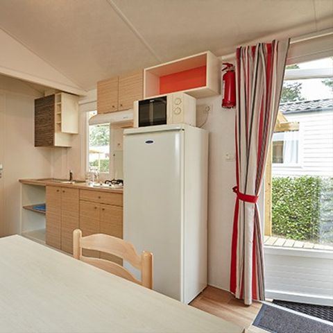 Mobile home 2 persons - Homair mobil-home au Roussillonnais Comfort | 1 Ch. | 2 Pers. | Raised terrace