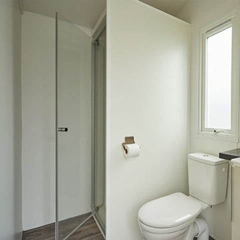 Mobilheim 2 personen - Homair Mobilheim in Le Roussillonnais Comfort | 1 Zi. | 2 Pers. | Erhöhte Terrasse
