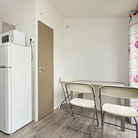 CASA MOBILE 2 persone - Homair mobil-home au Roussillonnais Comfort | 1 Ch. | 2 Pers. | Terrazza rialzata