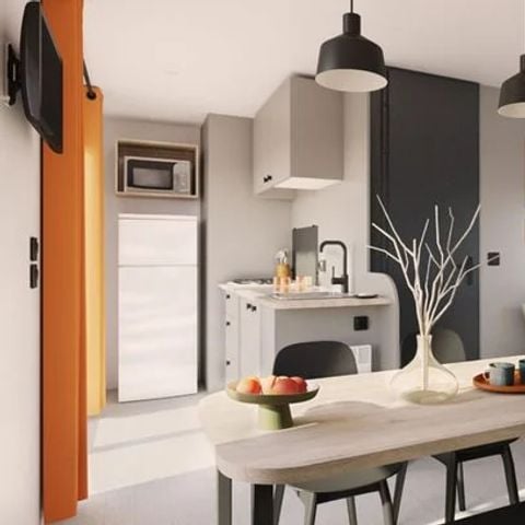 MOBILE HOME 6 people - Homair mobil-home au Roussillonnais Comfort | 3 Bedrooms | 6 Pers. | Raised terrace | Air-condition.