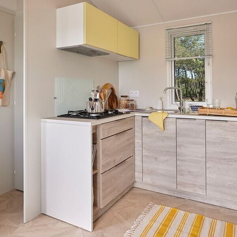 BUNGALOW 4 personnes - Mobil-home | Comfort | 2 Ch. | 4 Pers. | Terrasse simple | Clim.