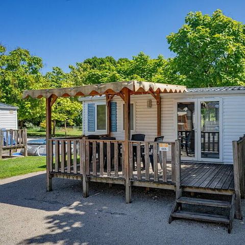 Mobile home 6 persons - Comfort | 3 Bedrooms | 6 Pers | Raised terrace | Air conditioning