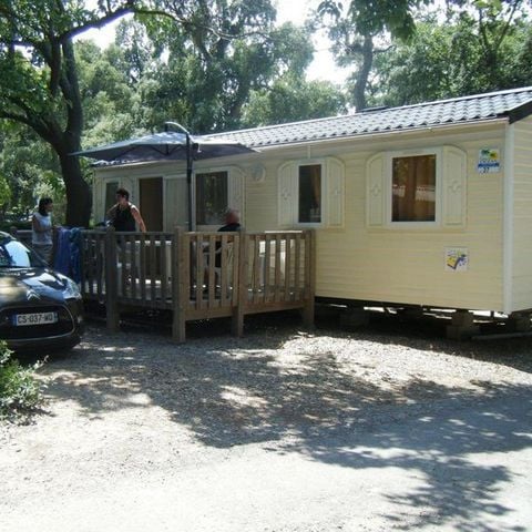 Stacaravan 6 personen - 3 slaapkamers