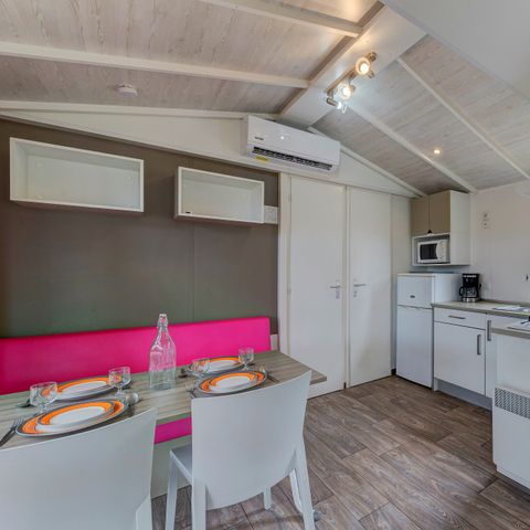 MOBILHOME 6 personnes - Comfort | 2 Ch. | 4/6 Pers. | Petite Terrasse