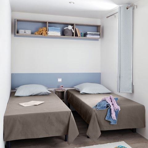 Mobilhome 6 personas - CASA RURAL - 3 habitaciones - TV - CLIM