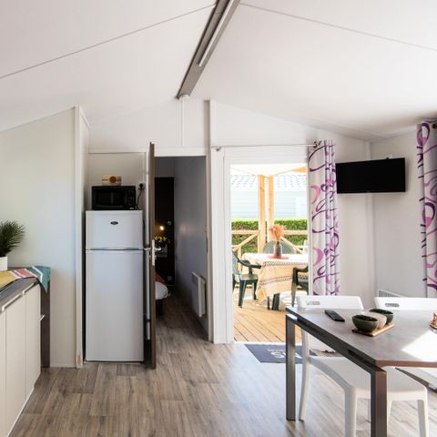 CASA MOBILE 6 persone - Cottage 3 Camere Aria condizionata + TV