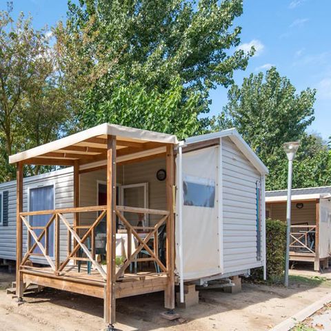Mobilheim 6 personen - 6 Plätze 3 Schlafzimmer (Klimaanlage, TV, Geschirrspülmaschine)