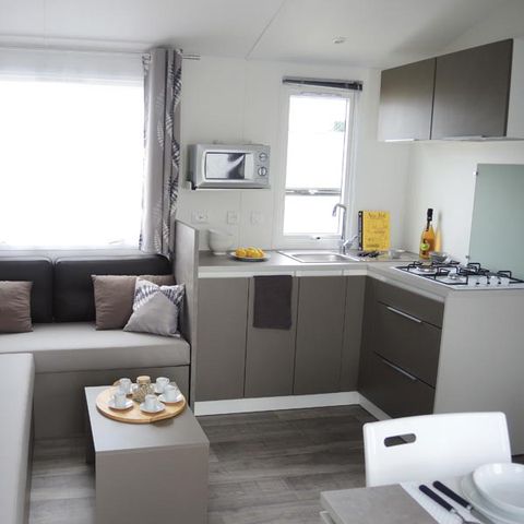 MOBILHOME 6 personas - 6 plazas 3 dormitorios (aire acondicionado, TV, lavavajillas)