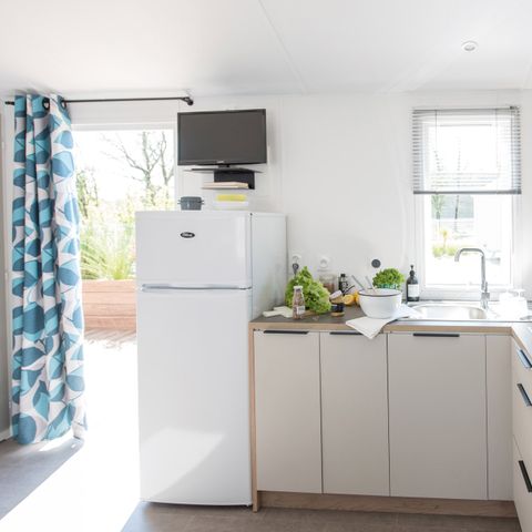 Stacaravan 6 personen - Venezia CONFORT Airconditioning.