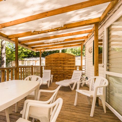 Mobilheim 6 Personen - Roussillon Grand Confort für 4/6 Personen (2 Schlafzimmer)