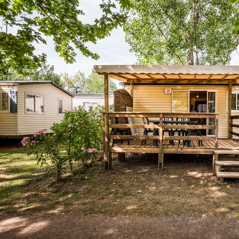 Stacaravan 5 personen - Zon