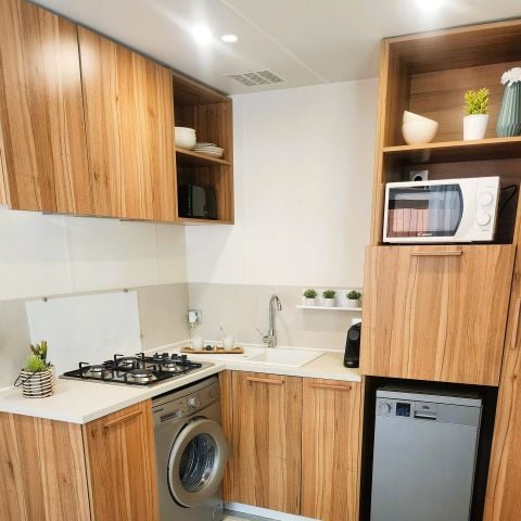 Stacaravan 4 personen - 2-slaapkamer graanschuur