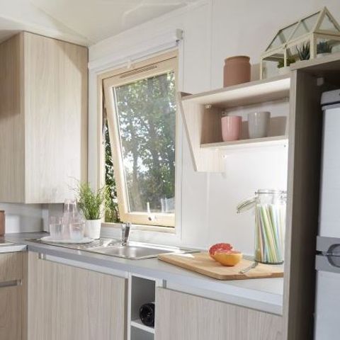 Mobilheim 6 personen - Pyrenäen +Klima +TV