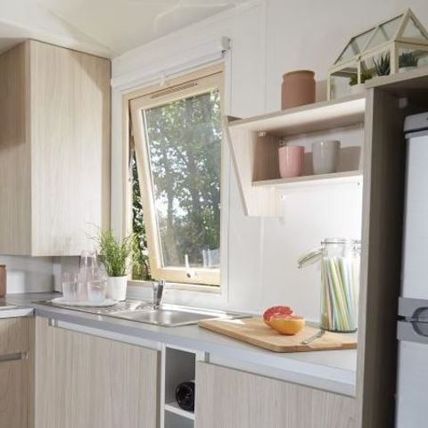 Stacaravan 6 personen - Pyreneeën +Klimaat +TV